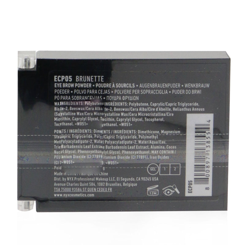 NYX Eyebrow Cake Powder - # 05 Brunette  2.65g/0.09oz