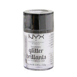 NYX Face & Body Glitter Brillants - # Silver  2.5g/0.08oz