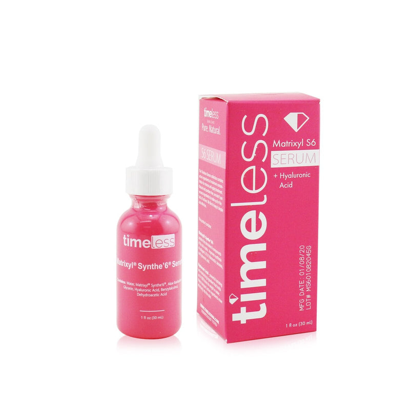 Timeless Skin Care Matrixyl S6 Serum + Hyaluronic Acid 
