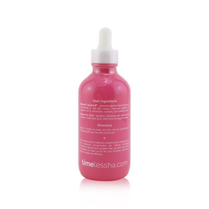 Timeless Skin Care Matrixyl S6 Serum + Hyaluronic Acid 120ml/4oz