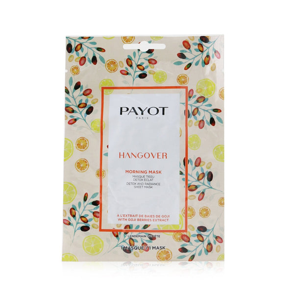 Payot Morning Mask (Hangover) - Detox & Radiance Sheet Mask 