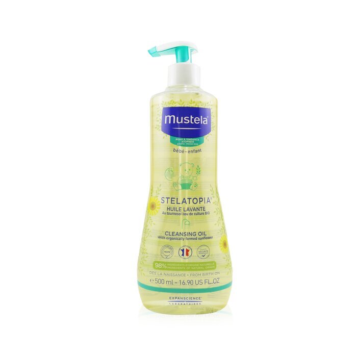 Mustela Stelatopia Cleansing Oil 500ml/16.9oz