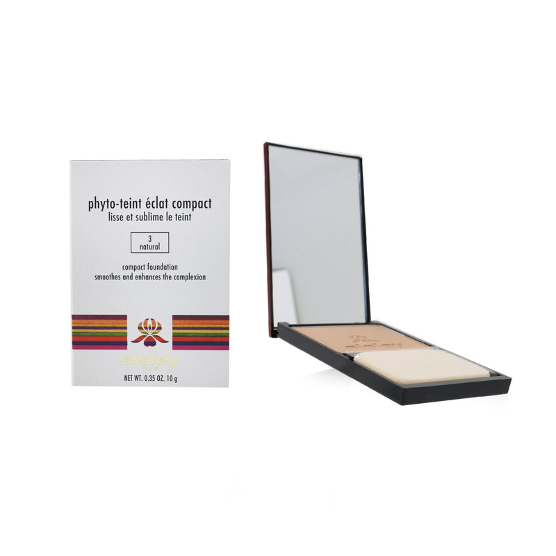 Sisley Phyto Teint Eclat Compact Foundation - # 3 Natural (Box Slightly Damaged) 