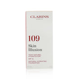 Clarins Skin Illusion Natural Hydrating Foundation SPF 15 # 109 Wheat 