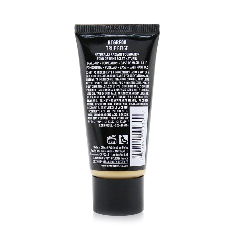 NYX Born To Glow! Naturally Radiant Foundation - # True Beige 