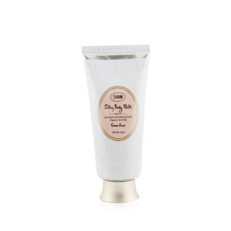 Sabon Silky Body Milk - Green Rose (Box Slightly Damaged)  200ml/7oz