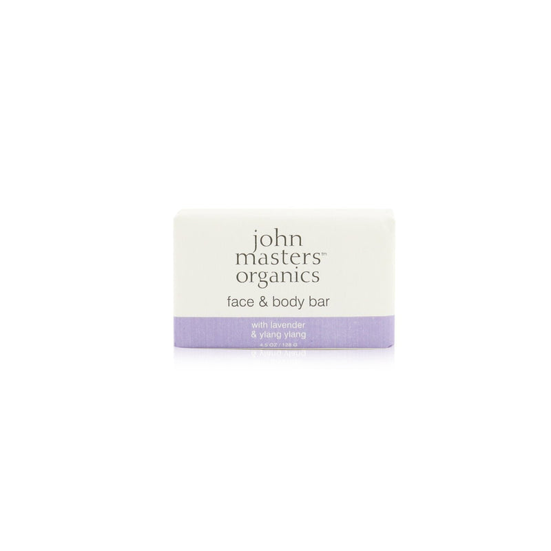 John Masters Organics Face & Body Bar With Lavender & Ylang Ylang  128g/4.5oz
