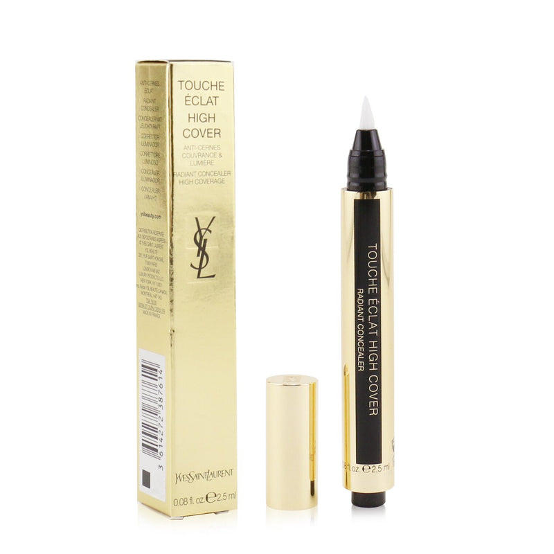 Yves Saint Laurent Touche Eclat High Cover Radiant Concealer - # 0.75 Sugar  2.5ml/0.08oz