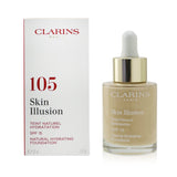 Clarins Skin Illusion Natural Hydrating Foundation SPF 15 # 105 Nude 