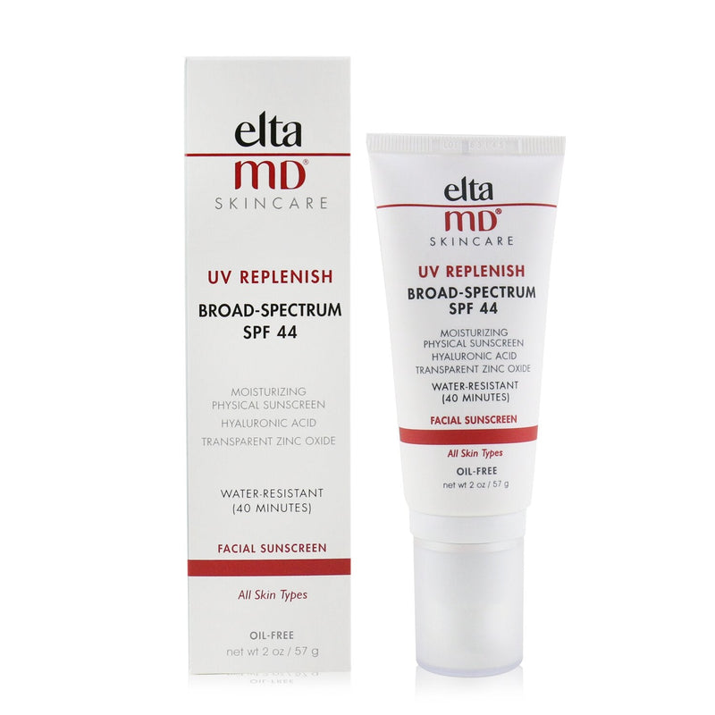 EltaMD UV Replenish Water-Resistant Moisturizing Physical Facial Sunscreen SPF 44 