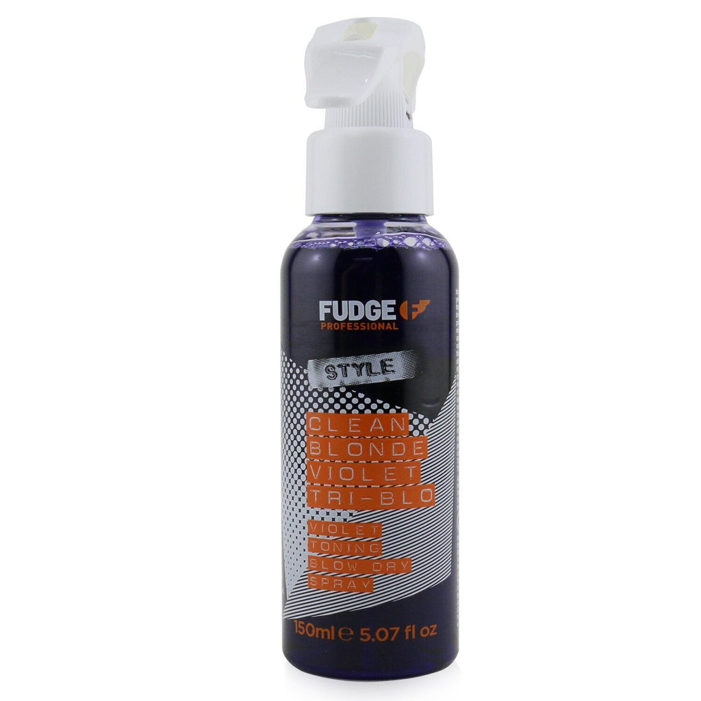 Fudge Style Clean Blonde Violet Tri-Blo (Violet Toning Blow Dry Spray) –  Fresh Beauty Co. USA