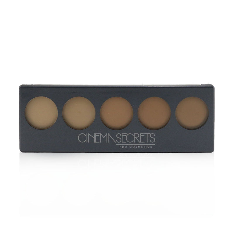 Cinema Secrets Ultimate Foundation 5 In 1 Pro Palette - # 400 Series (Medium Peach Beige Undertones)  12.5g/0.44oz