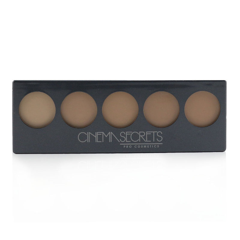 Cinema Secrets Ultimate Foundation 5 In 1 Pro Palette - # 500A Series (Light To Medium Pink Beige Undertones)  12.5g/0.44oz