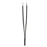 Rubis Tweezers Classic Swarovski - # Black With Sapphire Swarovski Gem