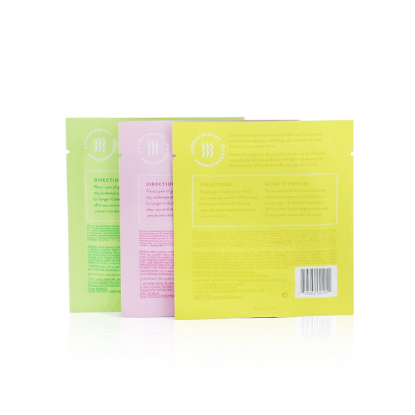 Patchology Moodpatch - Current Mood Tea-Infused Eye Gel Trio Set: (Perk Up, Happy Place, Down Time) 