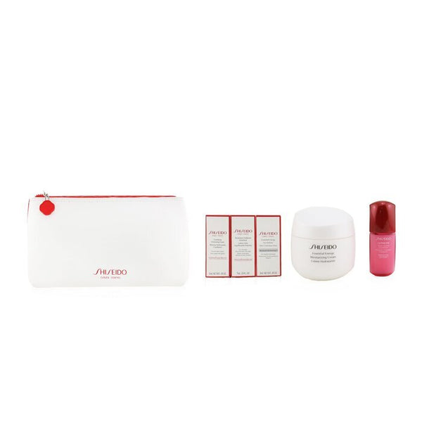 Shiseido Age Defense Ritual Essential Energy Set (For All Skin Types) +1pouch 5pcs