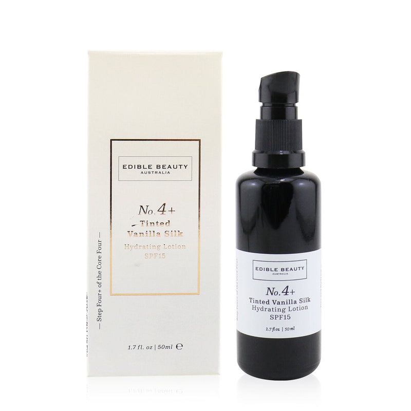 Edible Beauty No. 4+ Tinted Vanilla Silk Hydrating Lotion SPF 15 