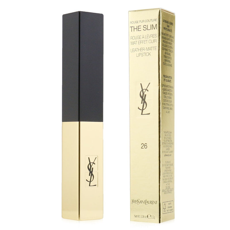 Yves Saint Laurent Rouge Pur Couture The Slim Leather Matte Lipstick - # 26 Rouge Mirage 