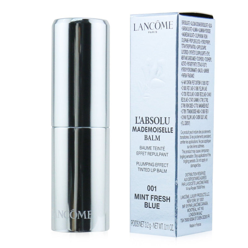 Lancome L'Absolu Mademoiselle Tinted Lip Balm - # 001 Mint Fresh Blue 