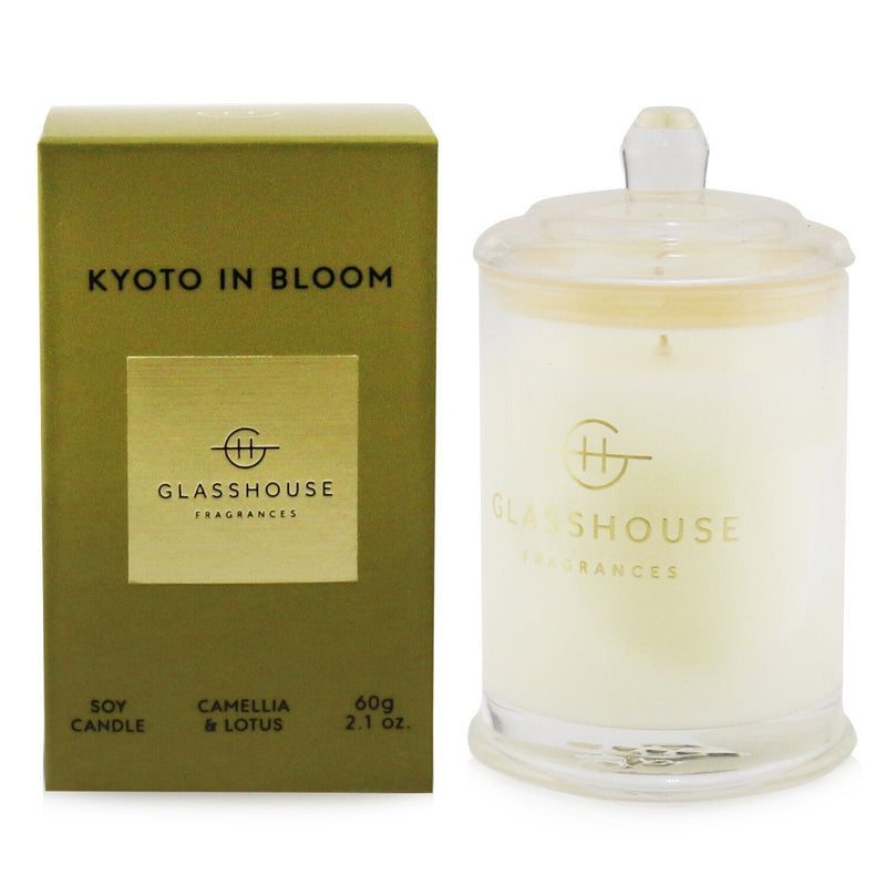 Glasshouse Triple Scented Soy Candle - Kyoto In Bloom (Camellia & Lotus)  60g/2.1oz