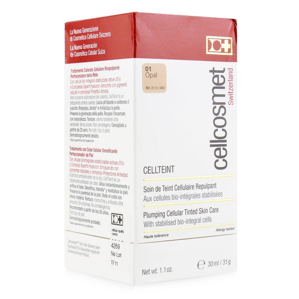 Cellcosmet & Cellmen Cellcosmet CellTeint Plumping Cellular Tinted Skincare - #01 Opal (Box Slightly Damaged) 