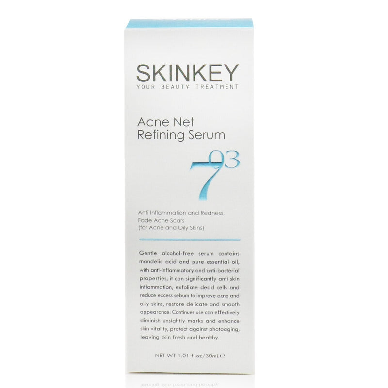 SKINKEY Acne Net Series Acne Net Refining Serum (For Acne & Oily Skins) - Anti Inflammation & Redness & Fade Acne Scars  30ml/1.01oz