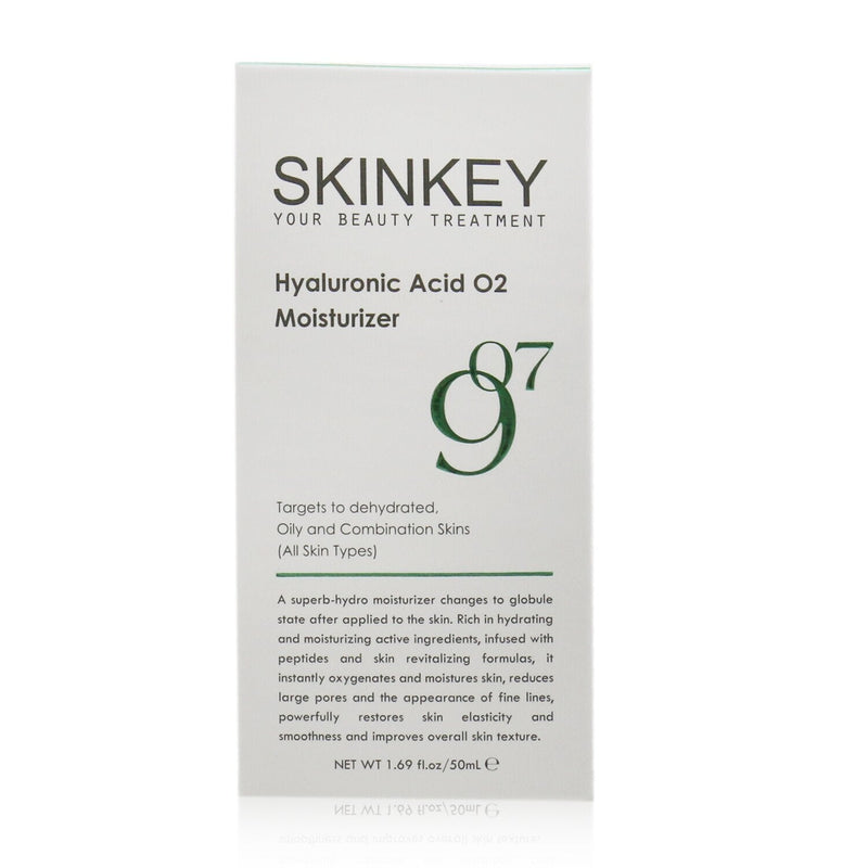 SKINKEY Moisturizing Series Hyaluronic Acid O2 Moisturizer (All Skin Types) - Targets To Dehydrated Oily & Combination Skins 