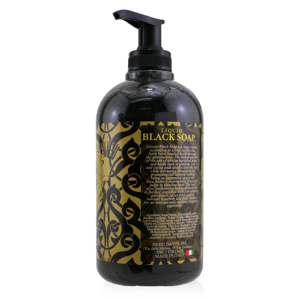 Nesti Dante Luxury Liquid Black Soap With Vegetal Active Carbon (Limited Edition)  500ml/16.9oz