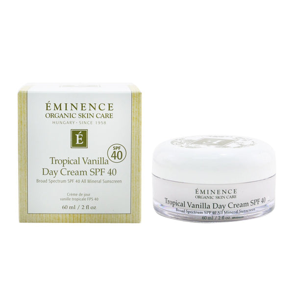 Eminence Tropical Vanilla Day Cream SPF 40  60ml/2oz