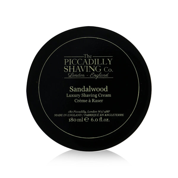 The Piccadilly Shaving Co. Sandalwood Luxury Shaving Cream 