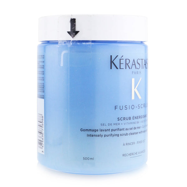 Kerastase Fusio-Scrub Scrub Energisant Intensely Purifying Scrub Cleanser with Sea Salt (Oily Prone Scalp)  500ml/16.9oz