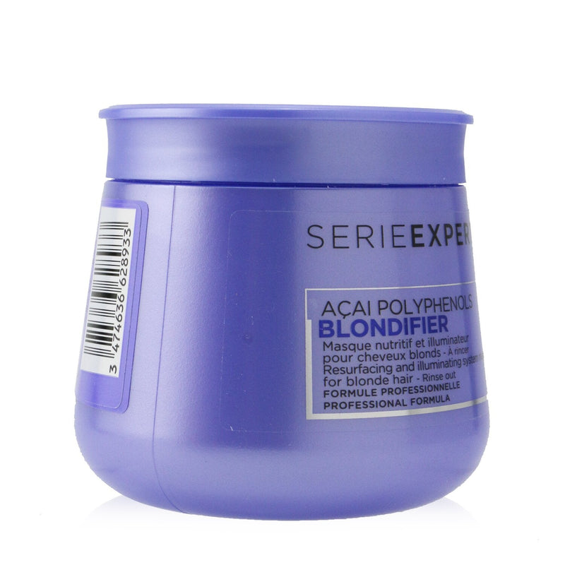 L'Oreal Professionnel Serie Expert - Blondifier Acai Polyphenols Resurfacing and Illuminating System Masque (For Blonde Hair)  250ml/8.4oz