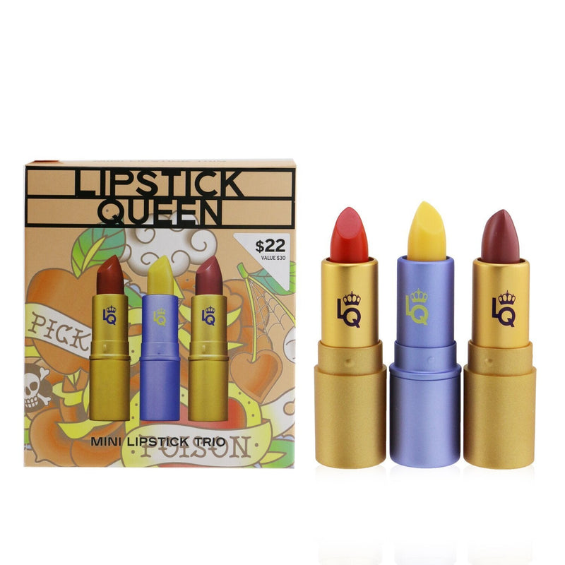 Lipstick Queen Mini Lipstick Trio (3x Mini Lipstick 1.5g/0.05oz)  3x1.5g/0.05oz