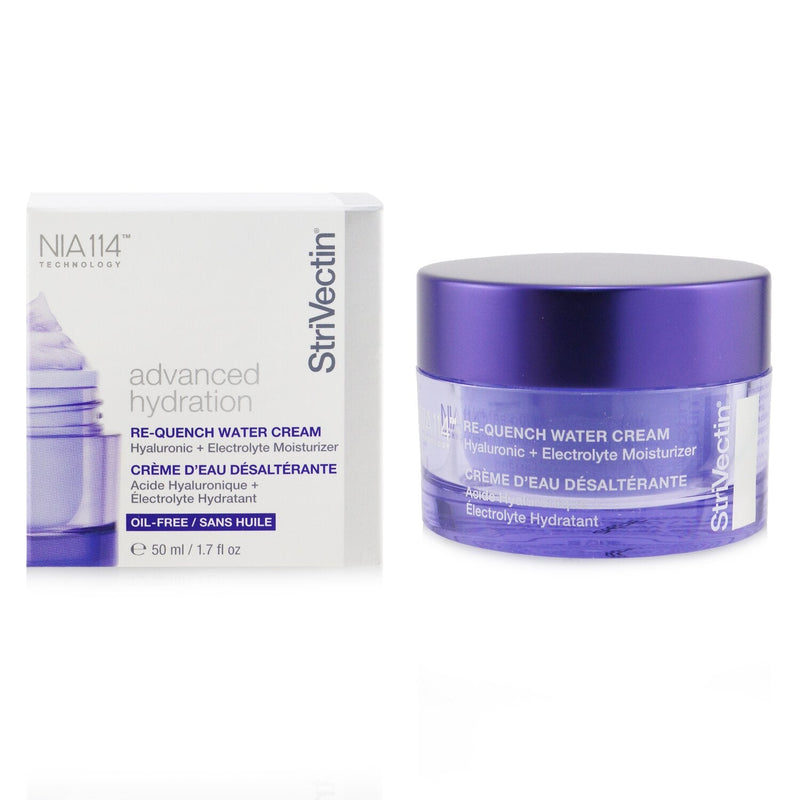 StriVectin StriVectin - Advanced Hydration Re-Quench Water Cream - Hyaluronic + Electrolyte Moisturizer (Oil-Free) 