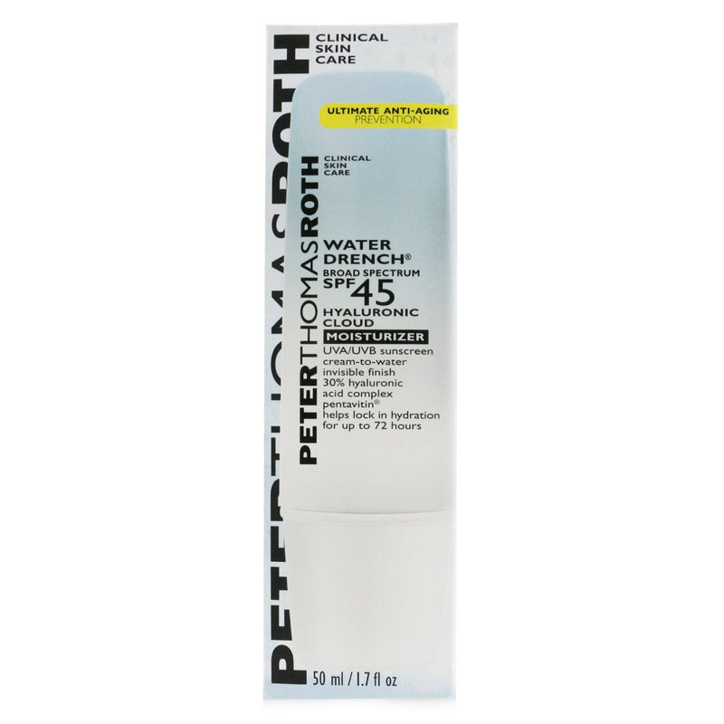 Peter Thomas Roth Water Drench Hyaluronic Cloud Moisturizer SPF 45 UVA/UVB Sunscreen 