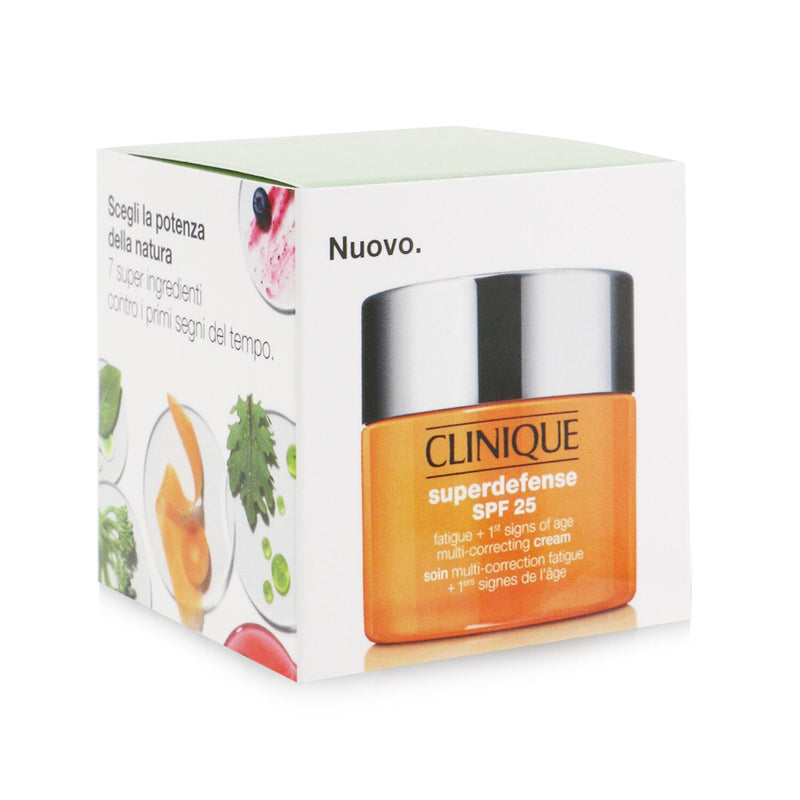 Clinique Superdefense SPF 25 Fatigue + 1st Signs Of Age Multi-Correcting Cream - Combination Oily to Oily  50ml/1.7oz