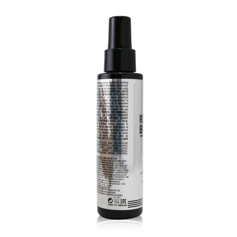 Redken Brews Instant Thickening Spray (For Thicker, Fuller-Looking Hair , Instantly) 