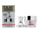 Olay Magnemasks Infusion Rejuvenating Starter Kit - For Fine Lines & Lack Of Firmness :  1x Magnectic Infusfer + 1x Rejuvenating 