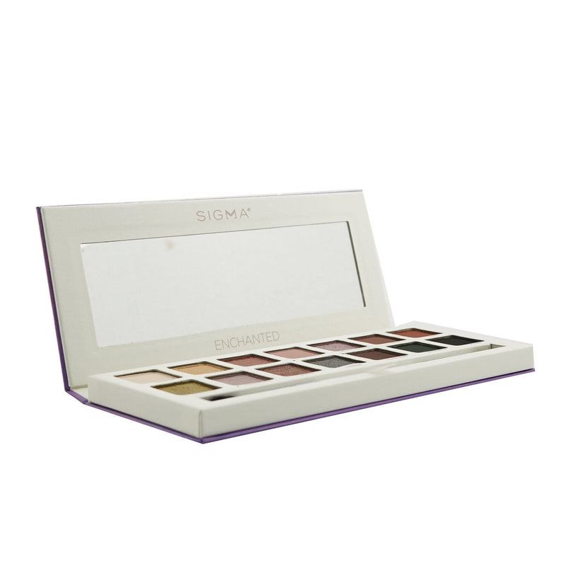 Sigma Beauty Enchanted Eyeshadow Palette (14x Eyeshadow + 1x Dual Ended Brush)  19.32g/0.68oz