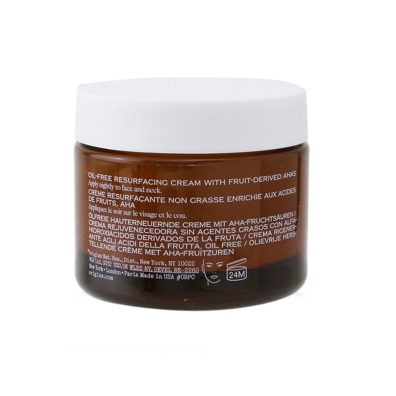 Origins High-Potency Night-A-Mins Oil-Free Resurfacing Cream With Fruit-Derived AHAs  50ml/1.7oz