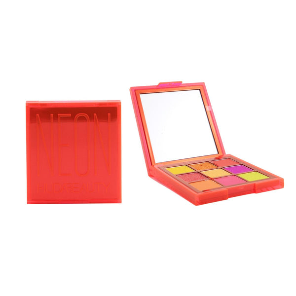 Huda Beauty Neon Obsessions Pressed Pigment Eyeshadow Palette (9x Eyeshadow) - # Neon Orange  9x1.1g/0.038oz