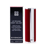 Givenchy Le Rouge Deep Velvet Lipstick - # 27 Rouge Infuse 3.4g/0.12oz