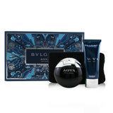 Bvlgari Aqva Pour Homme Coffret: Eau De Toilette Spray 100ml/3.4oz + After Shave Balm 100ml/3.4oz + Pouch  2pcs+Pouch