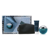 Bvlgari Aqva Pour Homme Coffret: Eau De Toilette Spray 100ml/3.4oz + After Shave Balm 100ml/3.4oz + Pouch  2pcs+Pouch