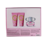 Versace Bright Crystal Coffret: Eau De Toilette Spray 50ml/1.7oz + Bath & Shower Gel 50ml/1.7oz + Body Lotion 50ml/1.7oz 