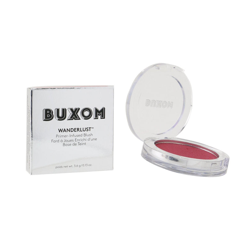 Buxom Wanderlust Primer Infused Blush - # Goa (Berry)  3.6g/0.13oz