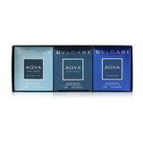 Bvlgari Aqva Pour Homme Coffret: Aqva Eau De Toilette + Aqva Marine Eau De Toilette + Aqva Atlantiqve Eau De Toilette  3x15ml/0.5oz