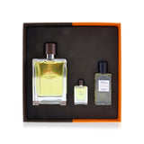 Hermes Terre D'Hermes Eau Intense Vetiver Coffret: Eau De Parfum 100ml/3.3oz + Hair & Body Shower Gel 40ml/1.35oz + Eau De Parfum 5ml/0.17oz 