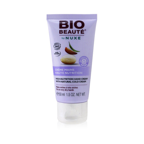 Nuxe Bio Beaute By Nuxe High-Nutrition Hand Cream With Natural Cold Cream (For Dry To Very Dry Hands) 