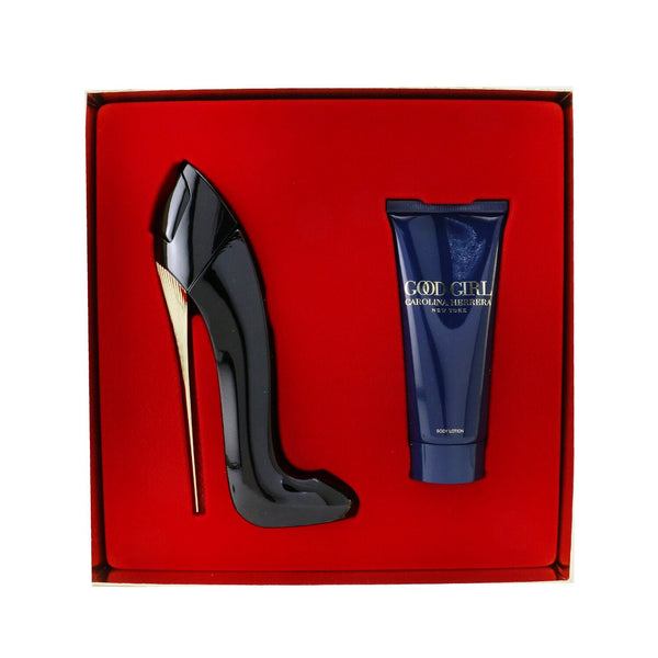 Carolina Herrera Good Girl Coffret: Eau De Parfum Spray 80ml/2.7oz + Body Lotion 100ml/3.4oz  2pcs